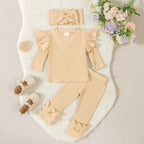 Conjunto Infantil Feminino Canelado Babadinho