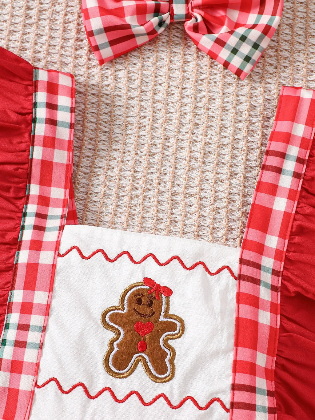 Body Infantil Xadrez Biscoitinho