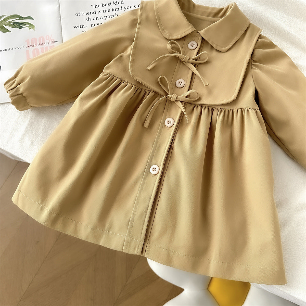 Casaco Infantil Feminino Lacinhos