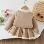 Conjunto Infantil de Tricô Lacinho