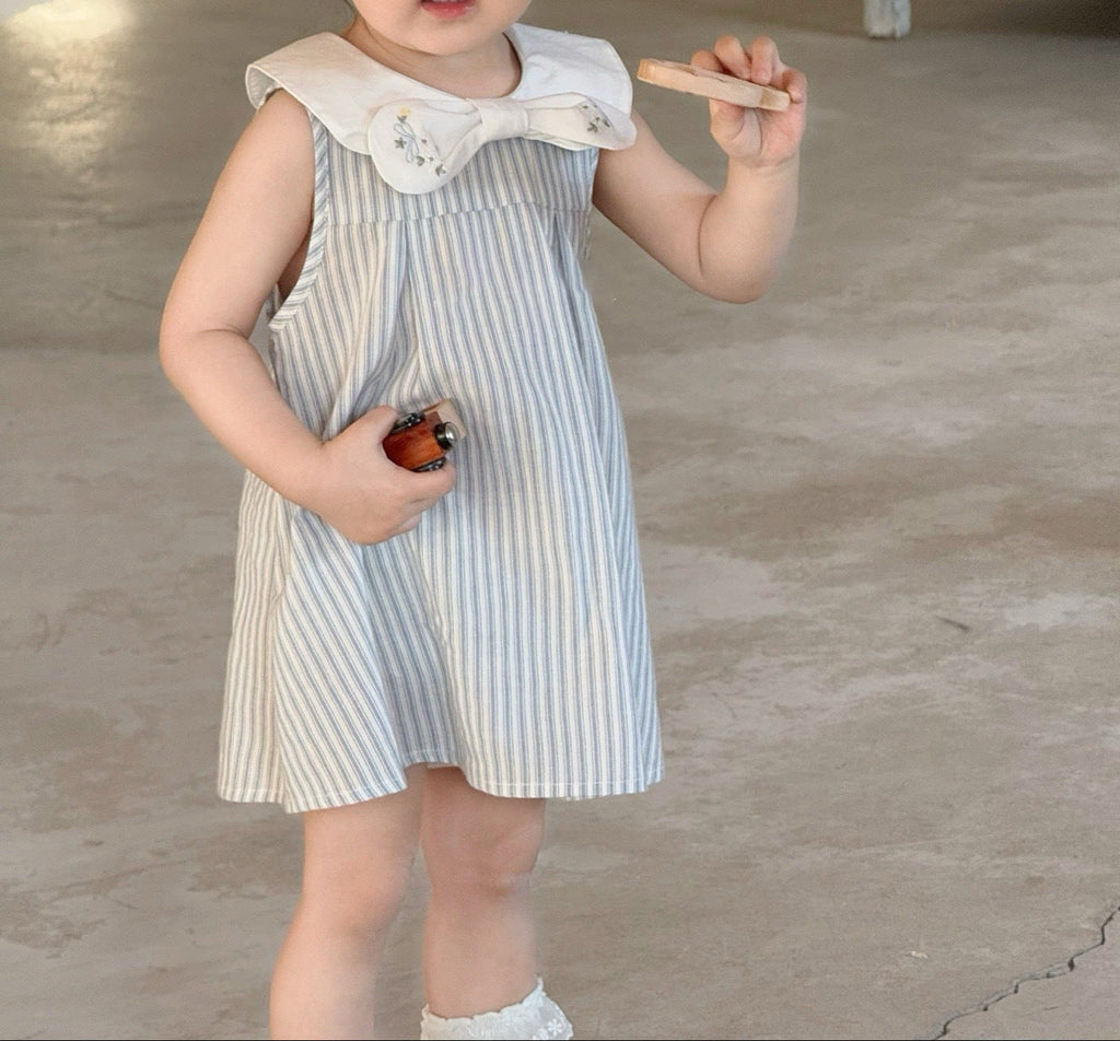 Vestido Infantil Lístras Florzinhas