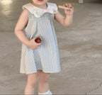 Vestido Infantil Lístras Florzinhas
