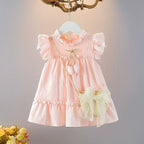 Vestido Infantil Laço Florzinha