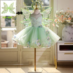 Vestido de Festa Verde Asas