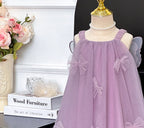 Vestido Infantil  Lacinhos com Asa