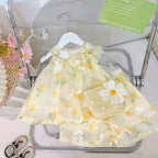 Conjunto Infantil Feminino Floral