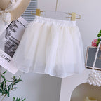 Conjunto Infantil Feminino Azul e Tule