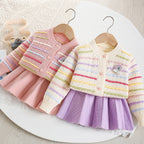 Conjunto Infantil Feminino Arco íris