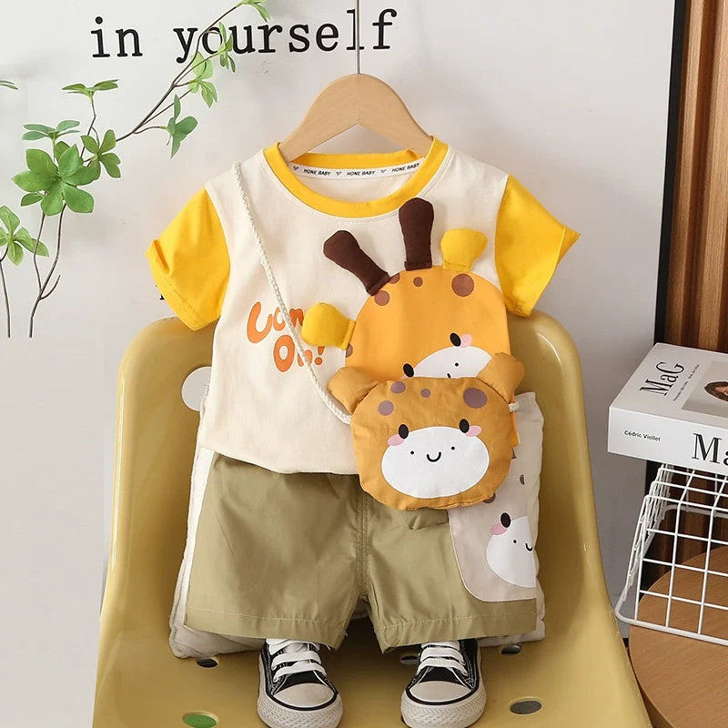 Conjunto Infantil Masculino Bichinhos