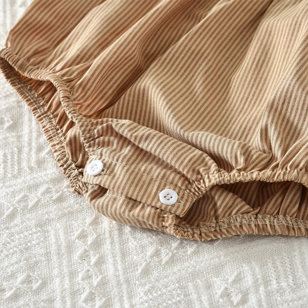 Body Infantil Feminino Lístras Botões