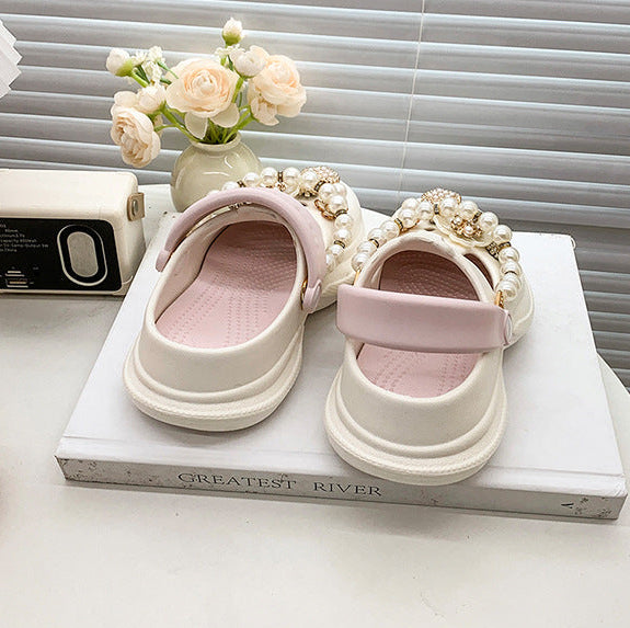 Crocks Infantil Pedrarias Florzinhas