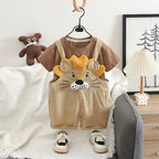 Jardineira Infantil Leãozinho