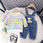 Conjunto Infantil Lístras e Jeans