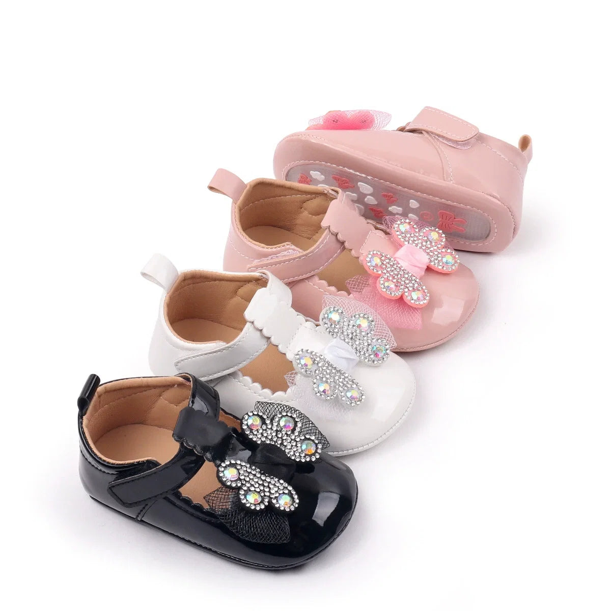 Sapato Infantil Feminino Strass
