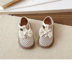 Sapato Infantil Lacinho Pérolas