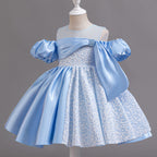 Vestido Infantil Laço