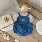 Body Infantil Jeans Love