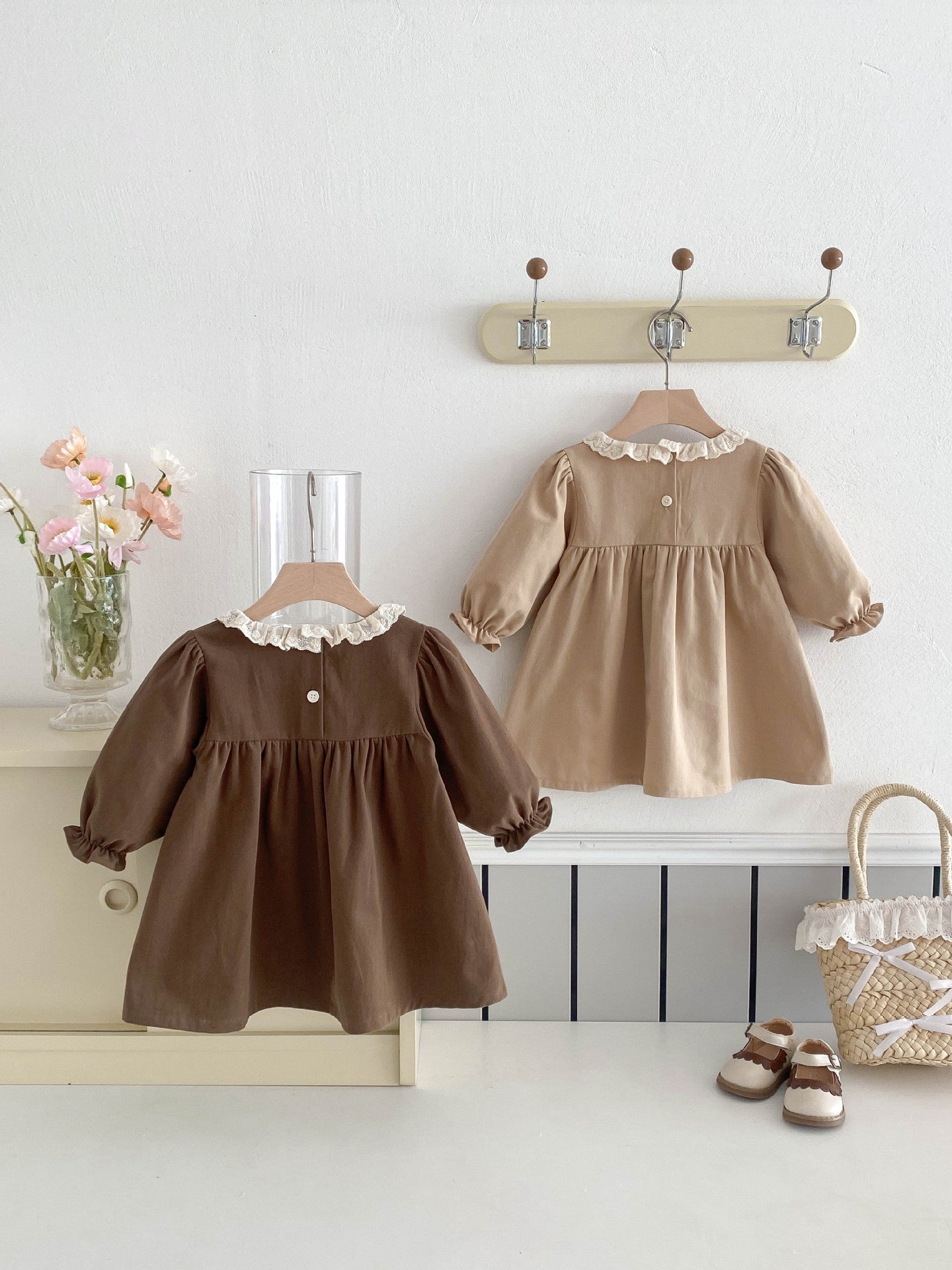 Vestido Infantil Bordadinho Florzinhas