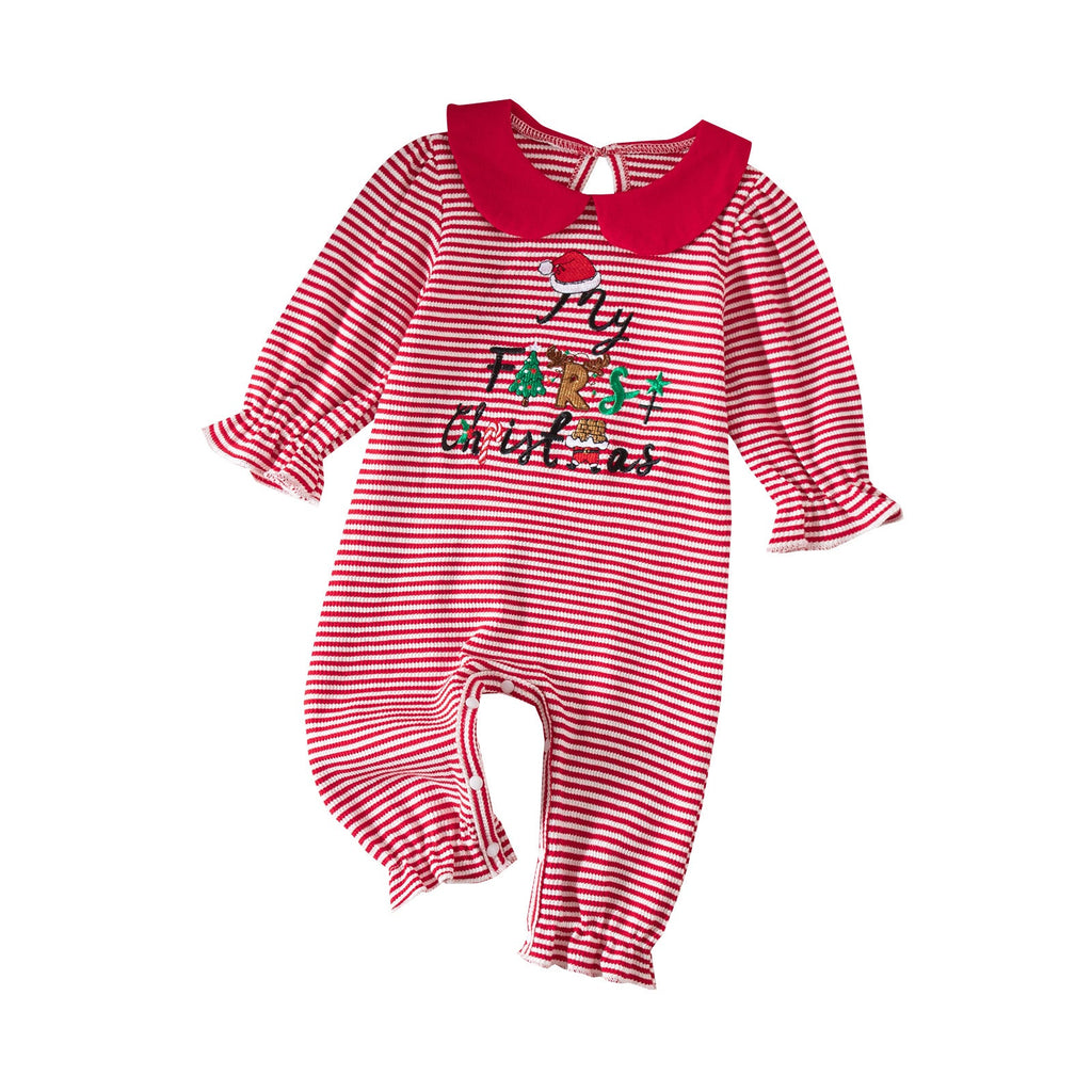 Macacão Infantil Lístras Natal