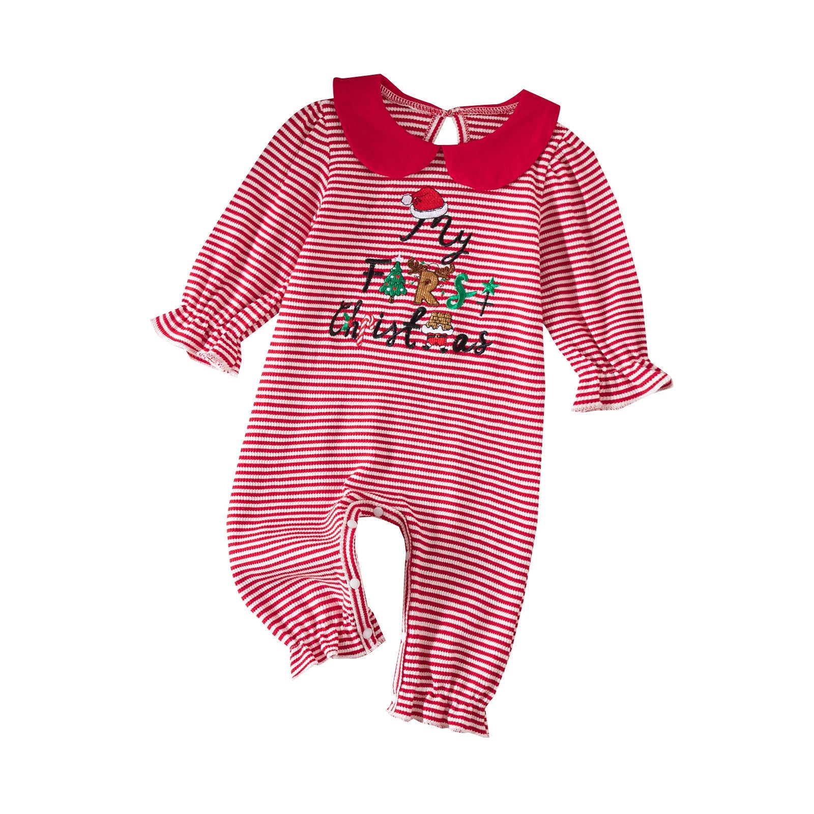 Macacão Infantil Lístras Natal