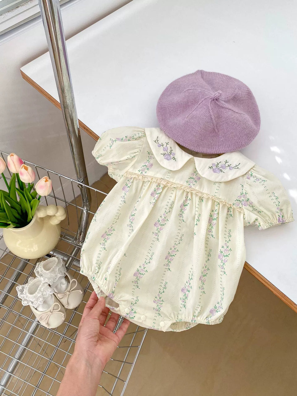 Body Infantil Feminino Florzinhas