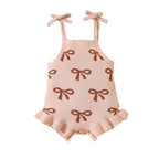 Body Infantil Feminino Tricô Lacinhos