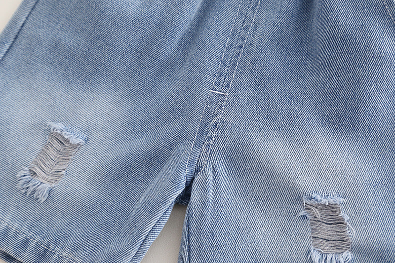 Conjunto Infantil Masculino Polo Lístras e Jeans