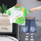 Conjunto Infantil Verão Dinossauro