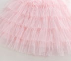 Vestido Infantil Rosa com Brilhos