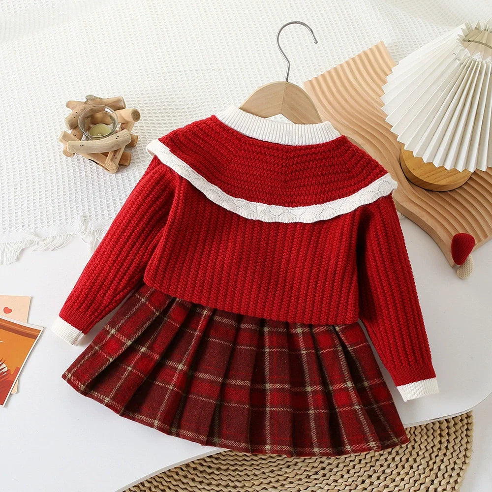 Conjunto Infantil Inverno Florzinhas
