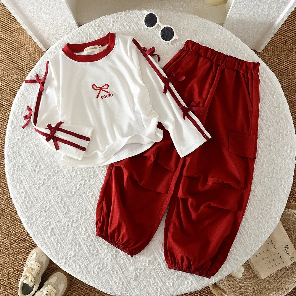 Conjunto Infantil Feminino Lacinhos