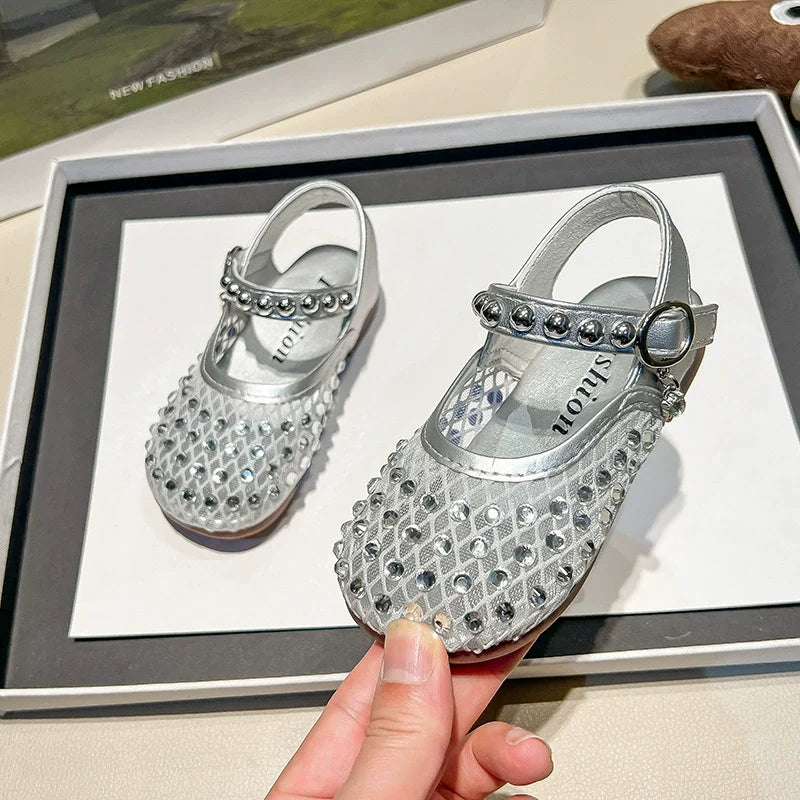 Sapatilha Infantil Feminina Strass