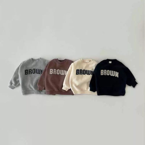 Blusa Infantil Inverno Brown