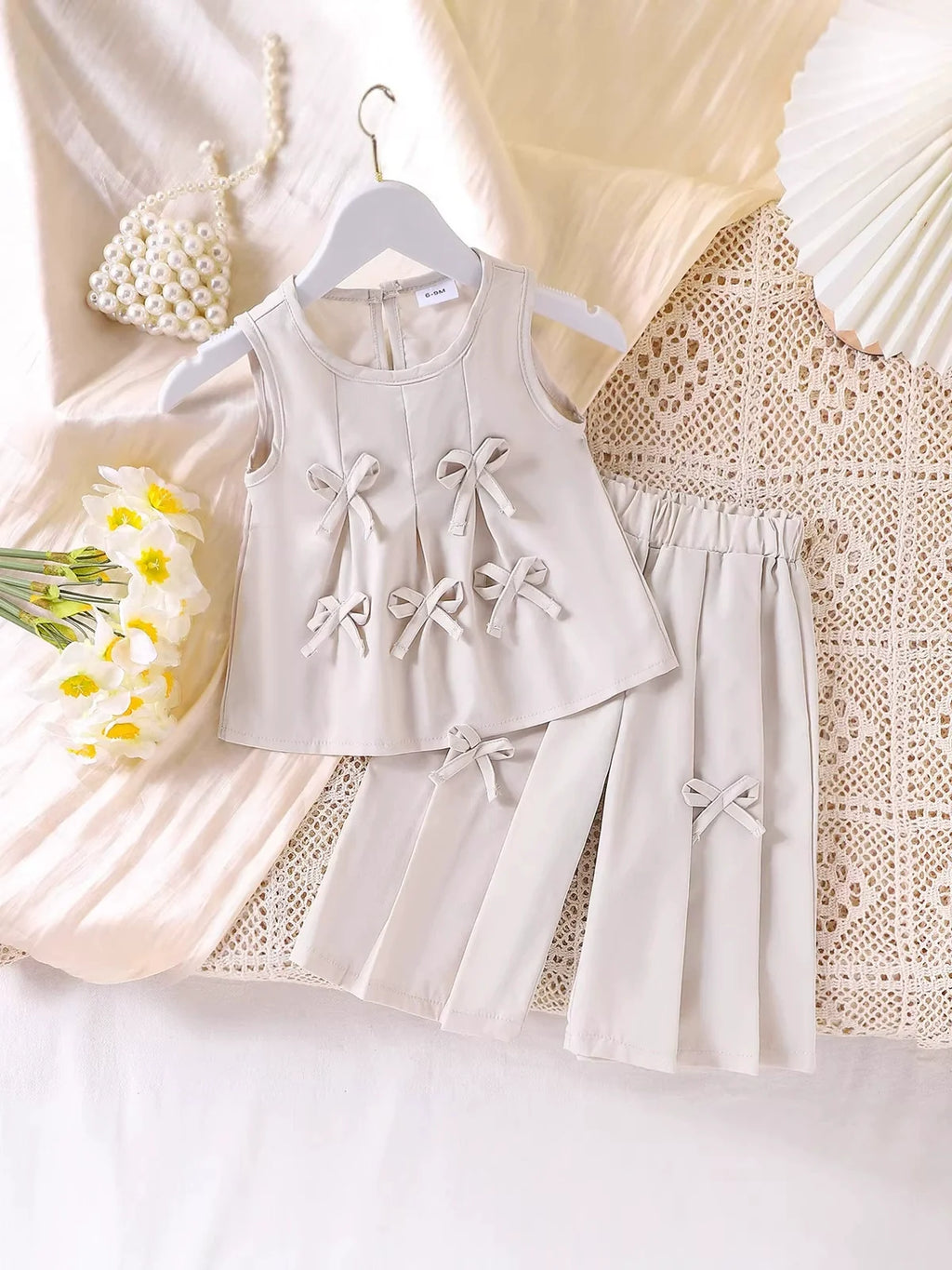 Conjunto Infantil Feminino com Lacinhos