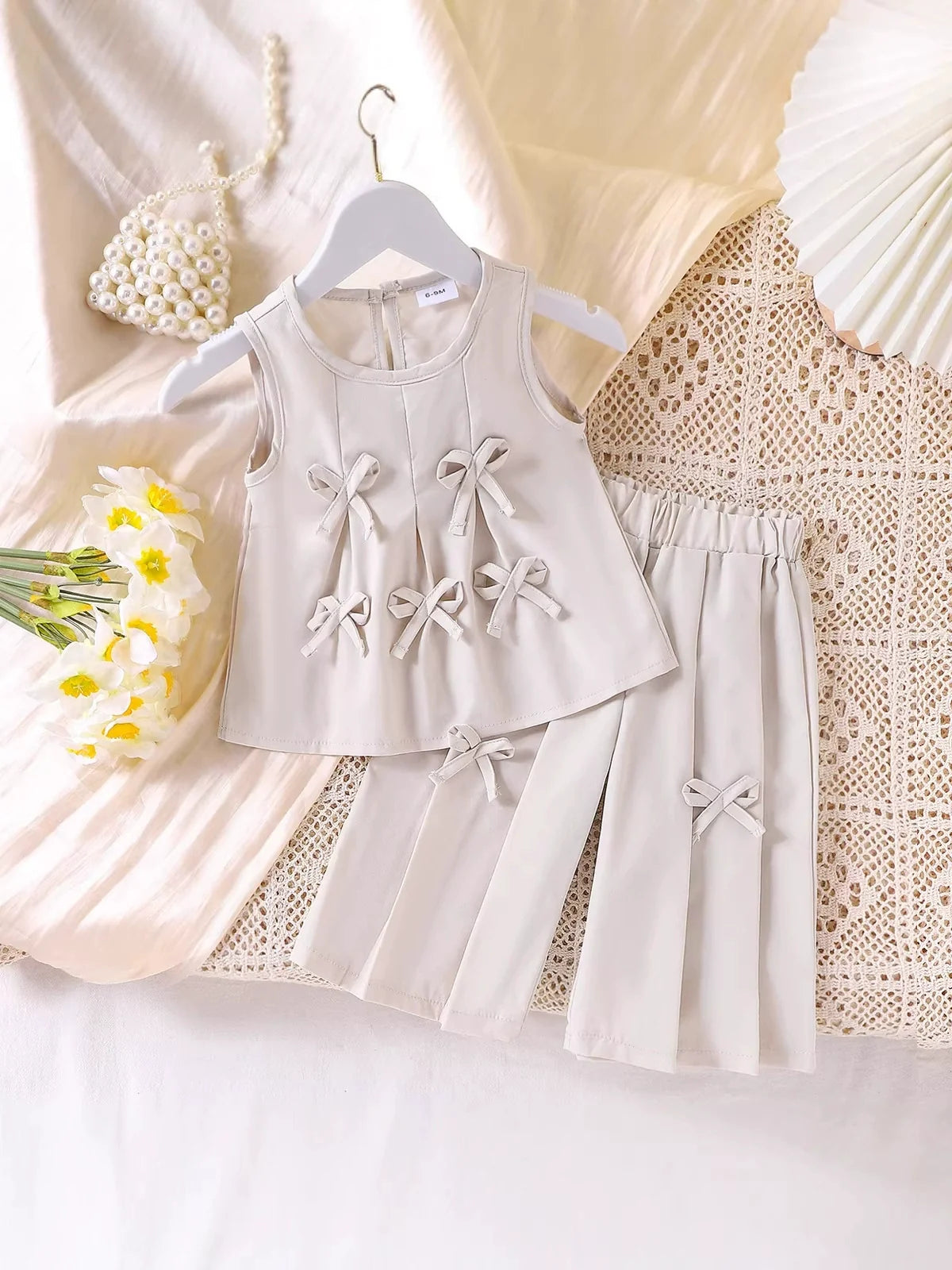 Conjunto Infantil Feminino com Lacinhos