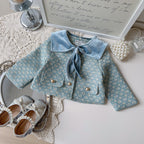 Conjunto Infantil Feminino Azul Boutique