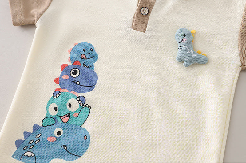 Conjunto Infantil Masculino Dinossauro