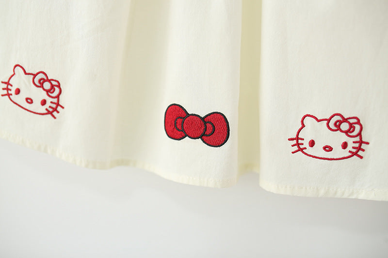 Vestido Infantil Gatinha Lacinhos