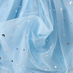 Vestido Infantil Tule  Estrelinhas