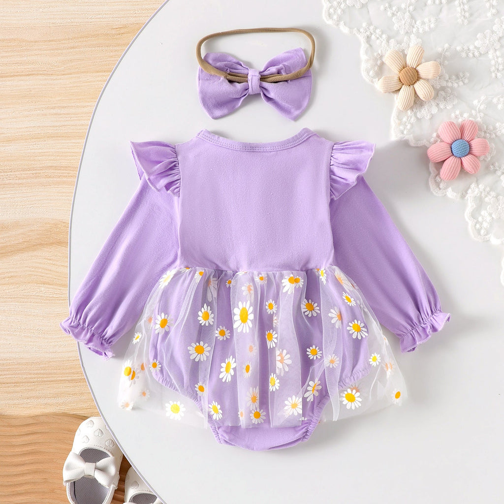 Body Infantil Feminino Florzinhas
