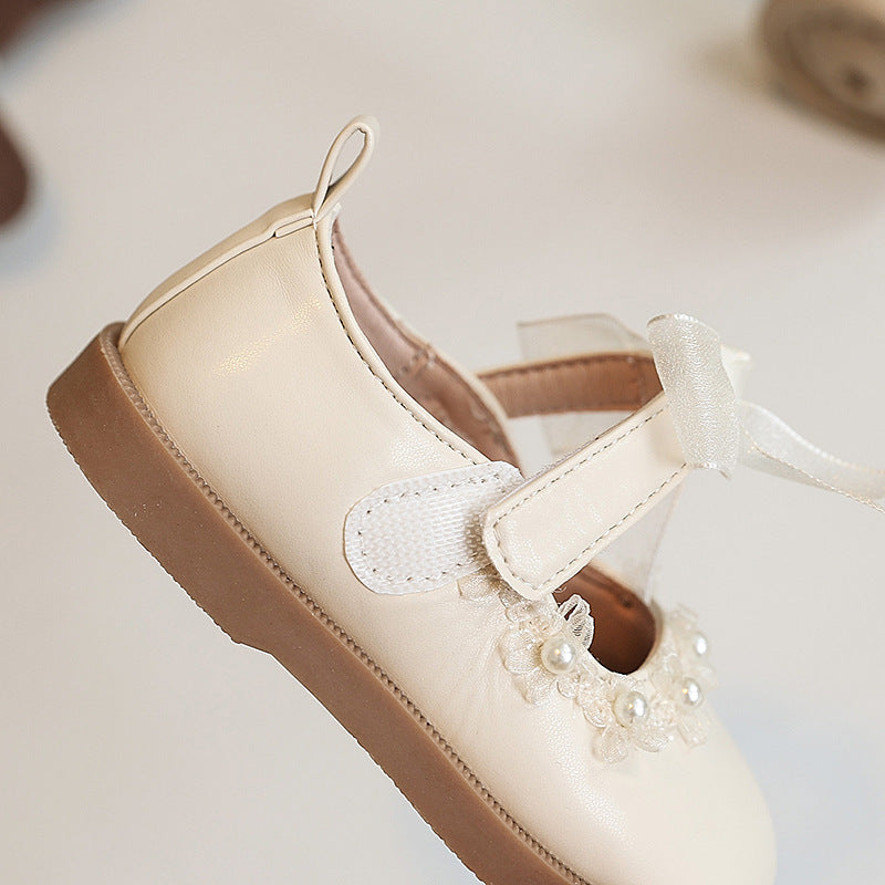 Sapato Infantil Feminino Lacinho de Tule