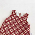 Vestido Infantil Regata Xadrez