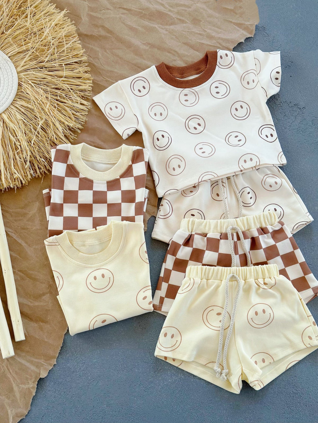 Conjunto Infantil de Verão Estampadinho