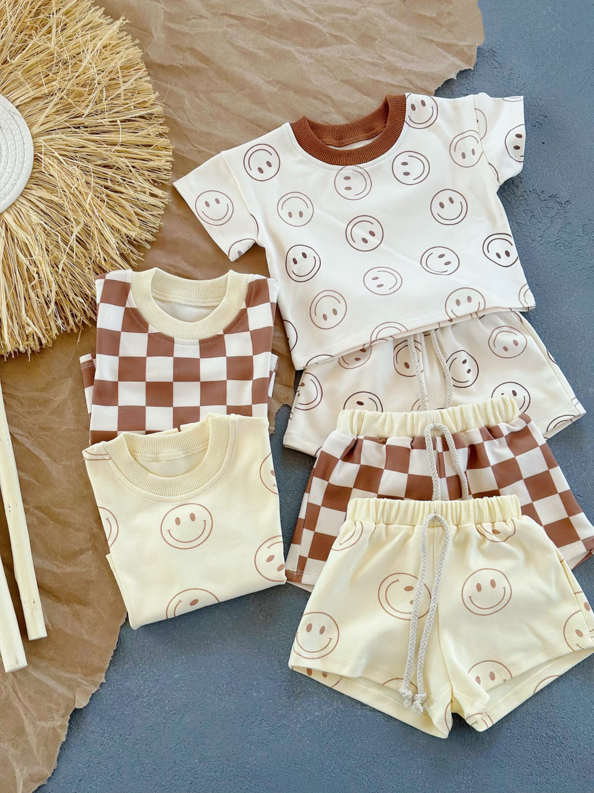Conjunto Infantil de Verão Estampadinho