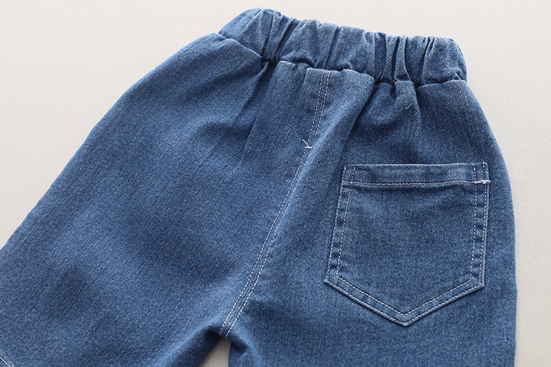Conjunto Infantil Masculino Estrelas e Jeans