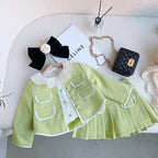 Conjunto Infantil Feminino Verde Boutique