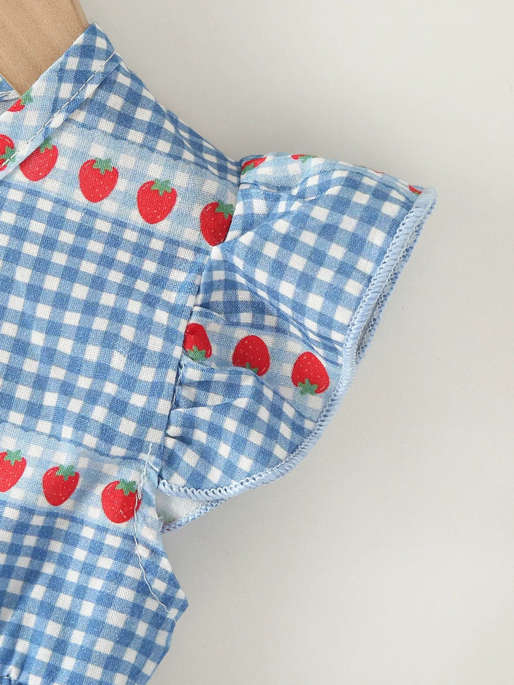 Body Infantil Feminino Azul Moranguinhos