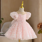 Vestido de Festa Borboletinhas e Lantejoulas