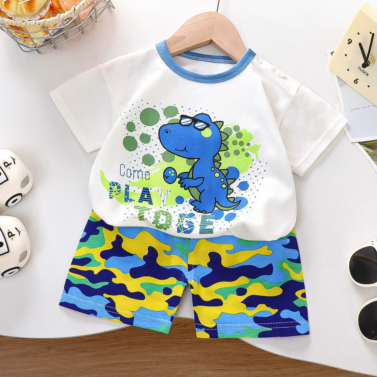 Conjunto Infantil Masculino Bichinhos