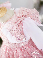 Vestido Infantil de Festa Pedras Brilhantes